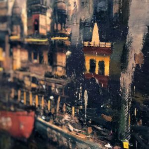 Detail Varanasi. India Art Fair, Entropía, Daniel Franca.