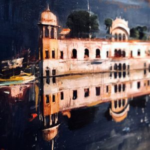 Detail Jaipur Water Palace. India Art Fair, Entropía, Daniel Franca.