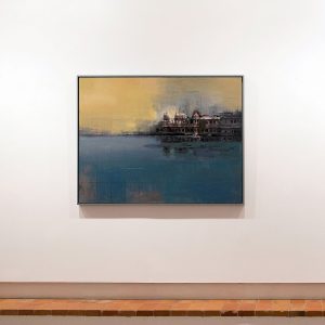 State of Entropy II. Óleo y mixta sobre tabla 116x89cm. 2016/2017, Entropía, Daniel Franca.