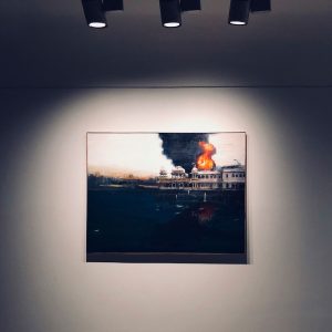 State of Entropy. Óleo y mixta sobre lienzo 116x89cm. 2018, Entropía, Daniel Franca.