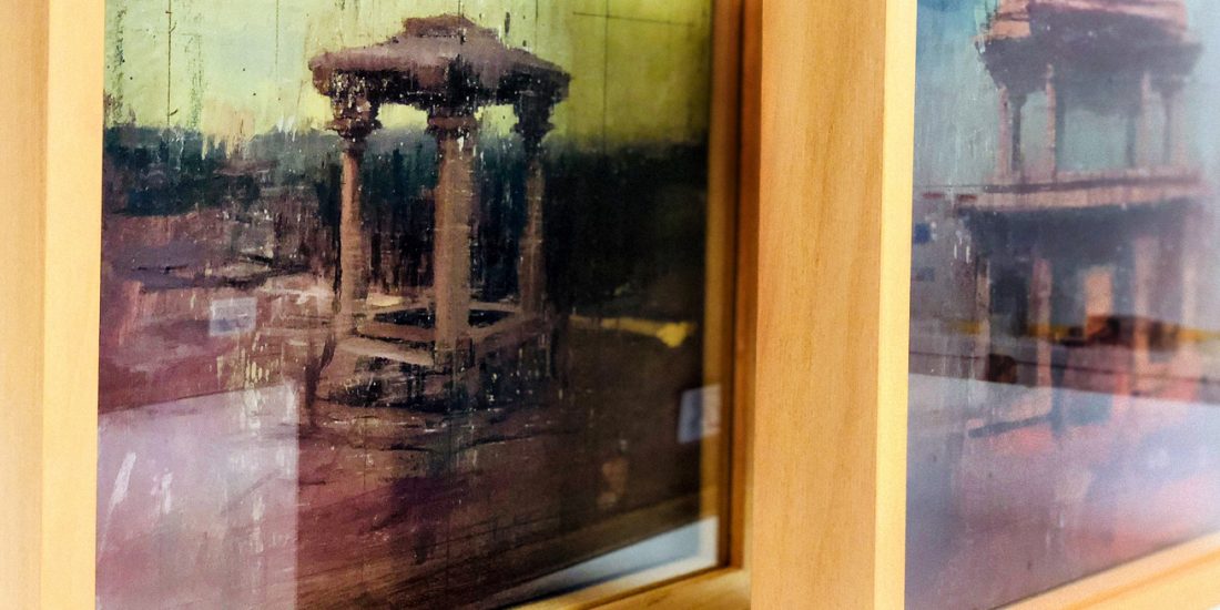 Hampi Daniel Franca 2017 detail paintings India